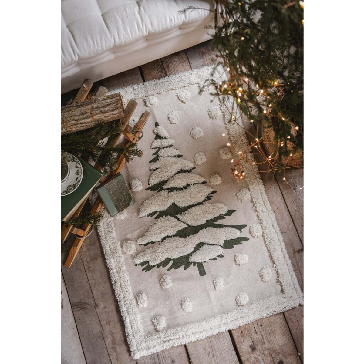 Tappeti per albero di Natale da 120 cm x 40 cm per camera da letto