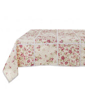 Carica l'immagine nel visualizzatore di Gallery, Blanc Mariclò Collezione Felicità Tovaglia patchwork 150 x 210