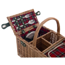 Carica l&#39;immagine nel visualizzatore di Gallery, CESTINO PICNIC CON ACCESSORI
