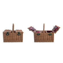 Carica l&#39;immagine nel visualizzatore di Gallery, CESTINO PICNIC CON ACCESSORI
