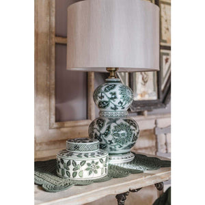 VASO DECORATIVO C COPERCHIO