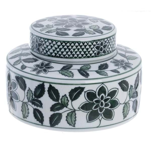 VASO DECORATIVO C COPERCHIO