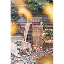 Carica l&#39;immagine nel visualizzatore di Gallery, Plaid  Tartan Montana con pelliccia 690 gsm 140×170 cm Verde
