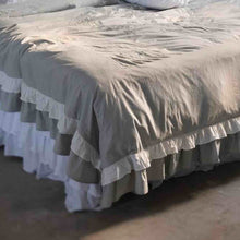 Carica l'immagine nel visualizzatore di Gallery, PARURE COPRIPIUMINO "DENTELLE COLLECTION"
