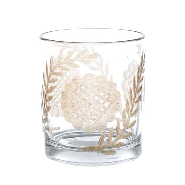 VASO DECORATIVO PORTA CANDELA