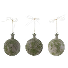 Carica l&#39;immagine nel visualizzatore di Gallery, Set 3 Sfere 16cm Selva Antica
