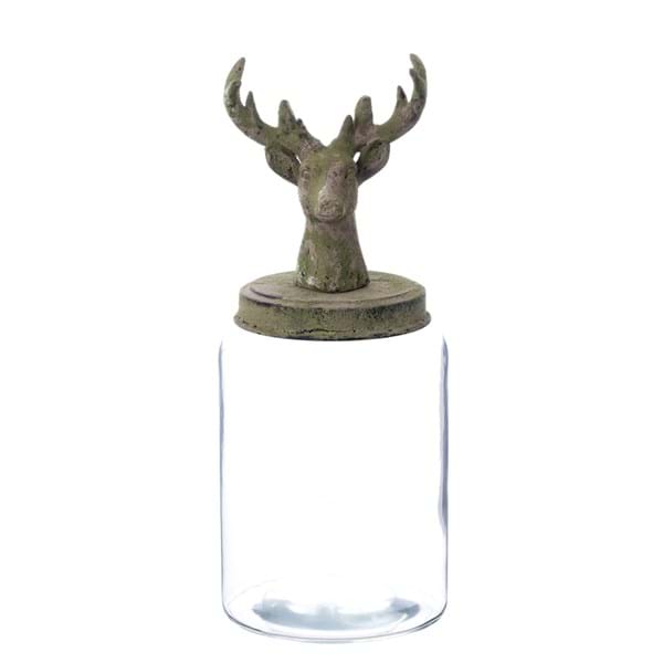 BARATTOLO DECORATIVO CON COPERCHIO