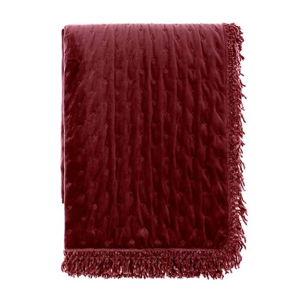 TRAPUNTA IN VELLUTO CON FRANGE 430GSM