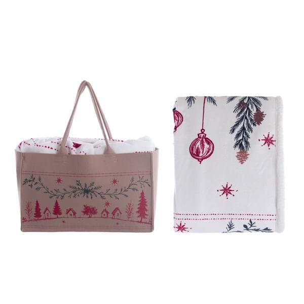 SET PLAID 400GSM CON BORSA