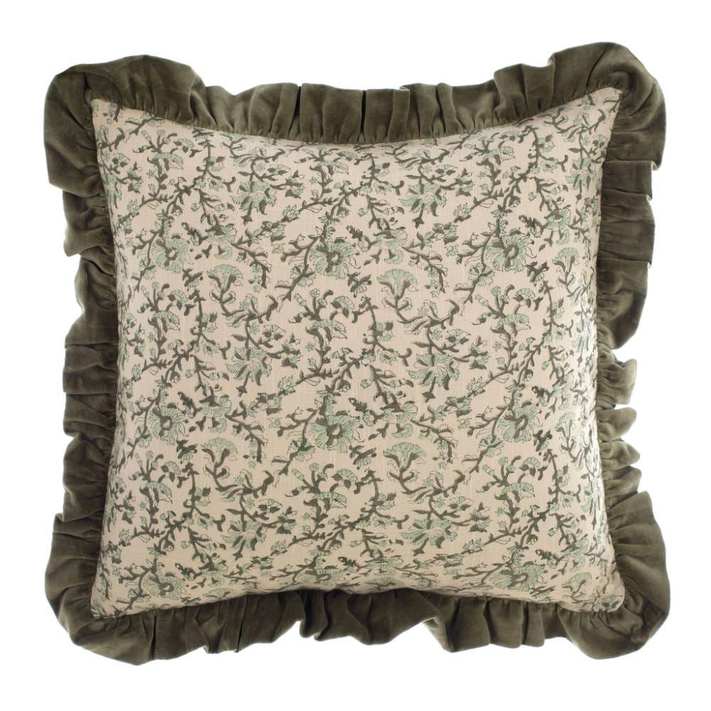 Cuscino con gala 50×50 Petali Velluto