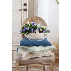 CUSCINO POLIFILLED SEDIA CON PIZZO