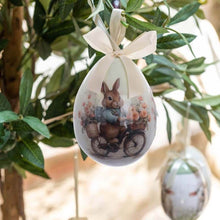 Carica l'immagine nel visualizzatore di Gallery, Set 8 Uova Decorate coniglietto in bicicletta
