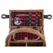 Carica l&#39;immagine nel visualizzatore di Gallery, CESTINO PICNIC CON ACCESSORI
